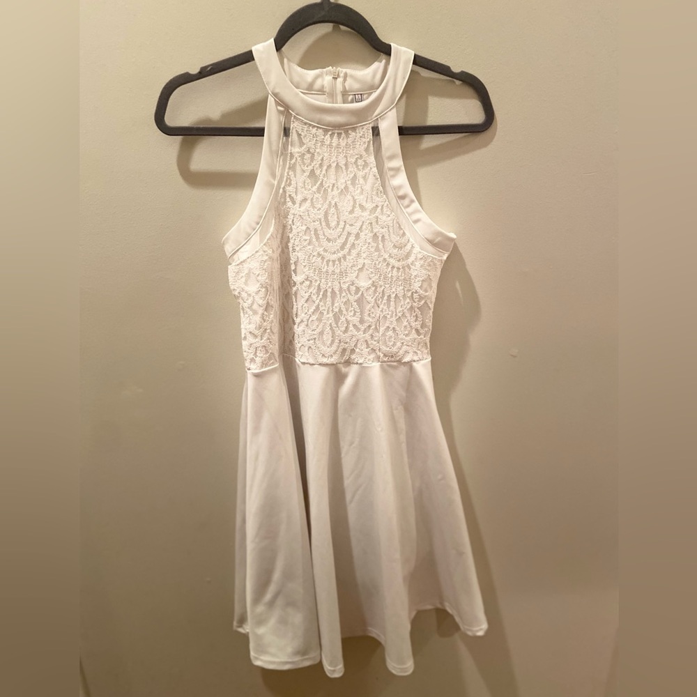 Boutique White dress Small